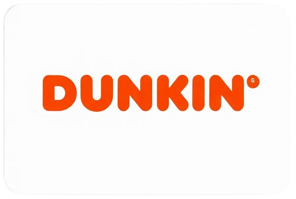 Dunkin' gift card